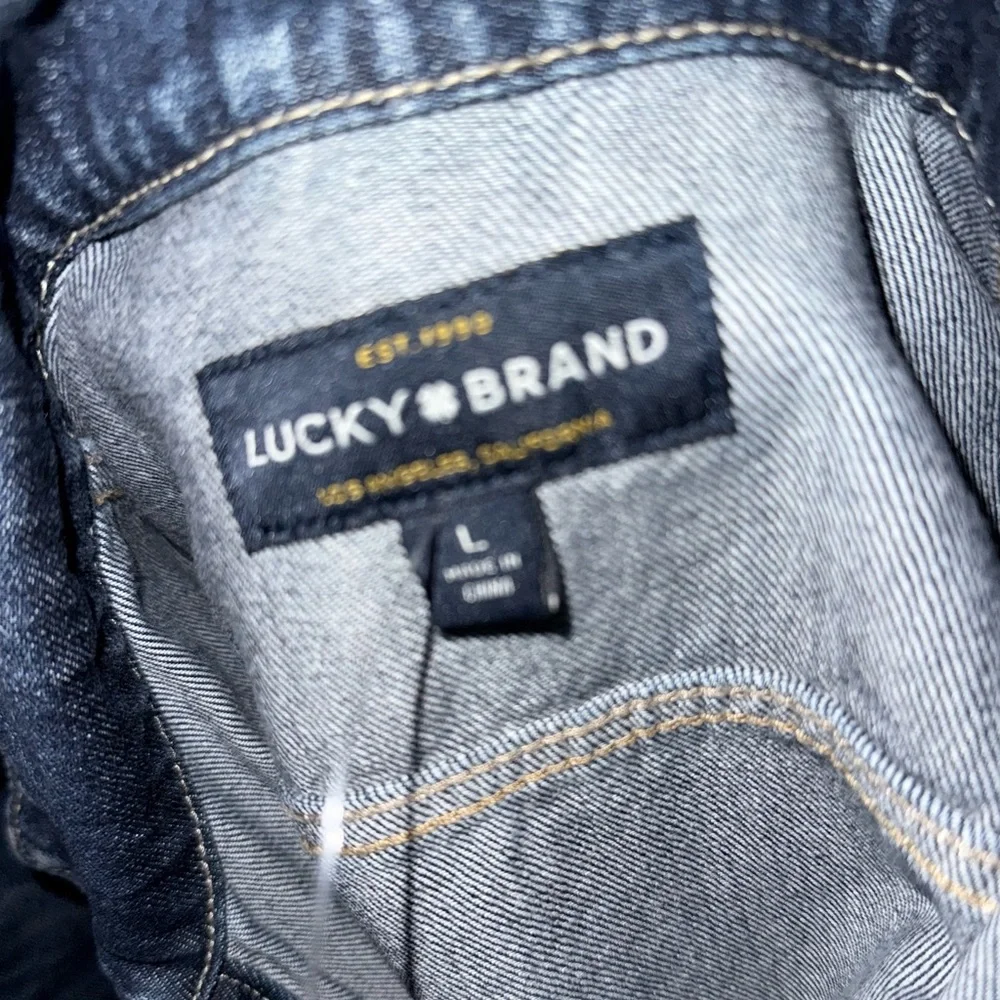 Lucky Brand Blue Denim Jacket - Picture 5 of 5